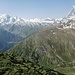 interessanter Abstieg auf dem Wisshornweg nach Spiss (Zermatt)