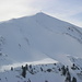 Der leichte und daher vielbegangene Skitouren- und Schneeschuhberg Galtjoch im Zoom