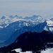 Blick in die Zentralschweiz - der Glärnisch dominiert