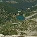 Lago d'Arpy visto dal Lago di Pietra Rossa