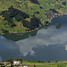Reflections on the Lauerzersee as seen from Kleiner Mythen