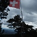 die CH-Fahne auf dem höchste Punkt vom Westgrat
