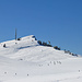 Blick rüber ins Skigebiet von Petites Roches.