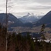 Blick ins schneefreie Ausseerland, hinten der Loser