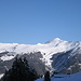 Blick hinüber zum Mattjisch Horn - ebenfalls ein hübsches Skitourengebiet!