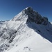 Weißwandspitze vom Hohen Zahn; schaut wuid aus, ist aber so a harmloser Berg