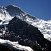<strong>Jungfrau</strong> (4158 m); die westliche Nachbarin des Mönch mit ihren Trabanten.