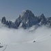 Südöstliche Dolomiten im Nebel
