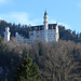 Schloss Neuschwanstein von Nordosten (Bild vom 26.2.)