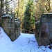 Abgebaute Brücke
