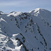 Blick nach Süden zu weiteren Skitourenbergen