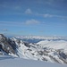 Das Karwendel heute mal von Süden. Links die Grubenwand.