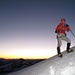 [u bubu] im Schlussaufstieg zum Gipfel - in 20 Minuten kommt die Sonne hoch