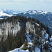 Blick vom Beslerkopf über den Schafkopf hinweg zum Bregenzer Wald