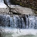 Ergolzwasserfall in Liestal (329m). Wenn mn die Tour vom Bahnhof Liestal her unternimmt, kommt man jedoch nicht an diesem schönen Wasserfall vorbei.
