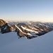 Aufstiegs- bzw. Abstiegstraverse, links im Bild das Grauhorn 3260m