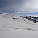 Die schön verschneiten Hänge im Muschgel