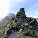 Im Nebel wirkte es fast alpin.