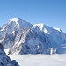 Mont Blanc, höher geht`s in den Alpen nicht