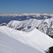 Parecchie cornici nel primo tratto della discesa dal M.Gambarogno verso l'Alpe di Neggia