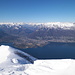 Dalla vetta del Monte Gambarogno, ancora un panorama sul Delta