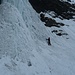 Wannabärg-Eisfall am Einstieg