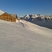 Bei der Alpe, Alpstein im Hintergrund