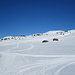 bei Alp di Plaun wird der Mutta-Winterwanderweg erreicht 