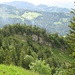 Blick von Hoherhäderich-Alpe nach Süden
