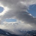 X-Wolke über Innsbruck