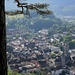 Blick vom Hohen Känzele auf die Altstadt von Feldkirch
