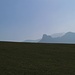 Kofel mit Sonnenberggrat im Dunst / nella foschia
