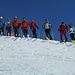 Una scuola di sci sulla Cima di Piazzo?
No, è tutto il nostro gruppo!
