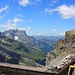 Aussicht ins Kiental von der Gspaltenhornhütte (2455m).