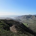 view from Hawk Hill towards Rodeo Cove