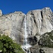 Upper Yosemite Fall from the trail past Columbia Rock