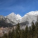 wunderschöner Blick vom Ausgangspunkt ins Karwendel