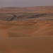 Das Tal Mireb im Überblick von der 'Dune East' (knapp unter dem höchsten Punkt).<br />Gipfelfoto wird nachgereicht ...