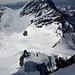 Blick über das Jungfraujoch mit überbauter Sphinx hinweg zur Jungfrau.