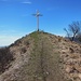 La Croce del Monte Megna (ad una quota non ben definita, compresa tra i 1033 e i 1050 m a seconda delle carte...)