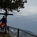 Da das Wetter mässig ist, glänzt der alpinbachi, statt das Panorama (-;