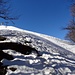 Gipfel des Schnebelhorns mit ausgeprägter Schneewächte