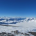 ... lässt uns auf dem herrlichen Aussichtsgipfel - bis zum Mont Blanc reicht der Blick - nur sehr kurz verweilen