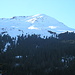 Blick beim Aufstieg zur Pforzheimer Hütte zum Skitourenberg Fotscher Windegg, auf das ich im November 2007 ohne Ski gestiegen war.