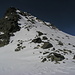 Blick vom Schaldersjöchl auf den Ostgrat der Schaldersspitze