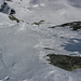 Blick vom Gipfel der Schaldersspitze ihre Nordflanke hinunter