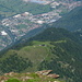 il rifugio alpe Legnone,visto dalla cresta per la vetta