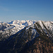Blick Richtung Karwendel, im Vordergrund die Notkarspitze