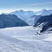 Blick auf den Grossen Aletschgletscher