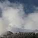 Blick zurück zum Gipfel